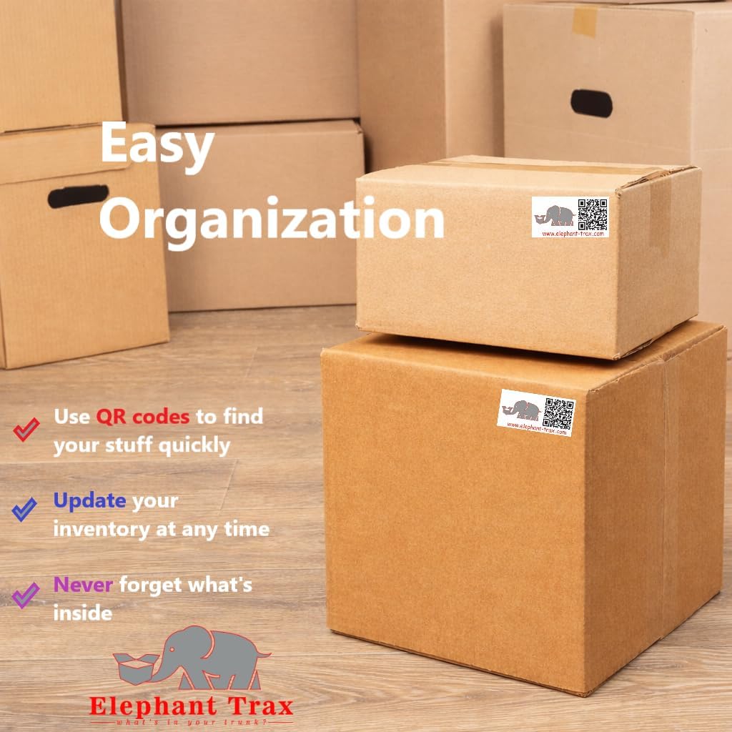 40 Smart QR Labels for Storage Bins & Inventory Tracking - Image 4