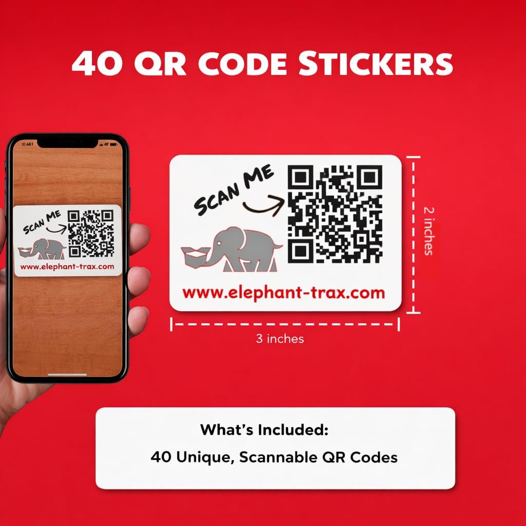 QR Code Labels for Storage Bins – 160 Smart Inventory Stickers - Image 3