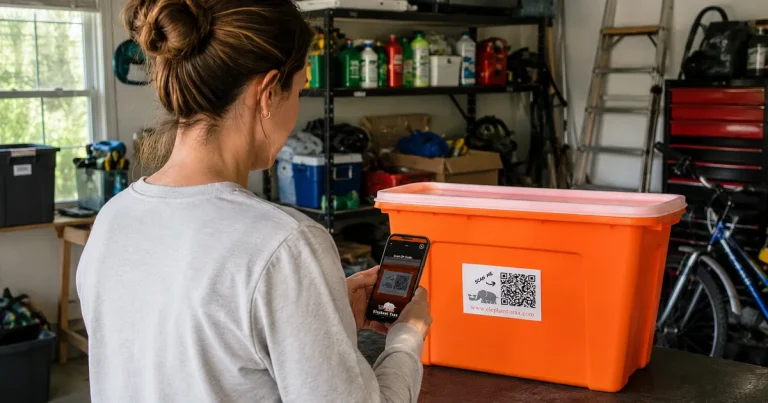 Garage Inventory QR Labels
