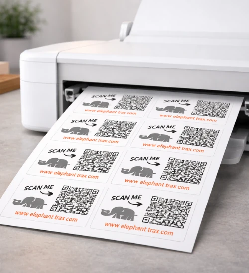 print qr labels