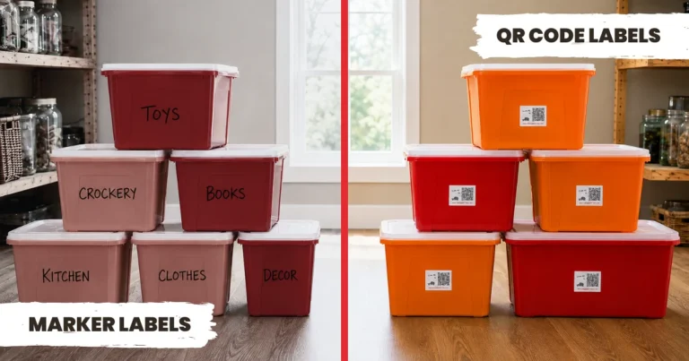 QR Code vs Moving Labels