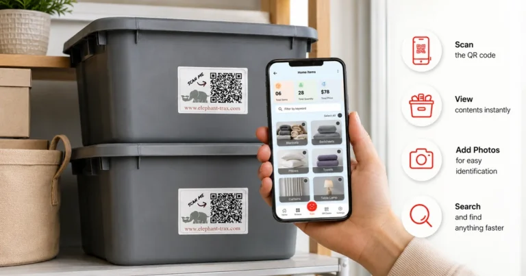 QR Code Sticker