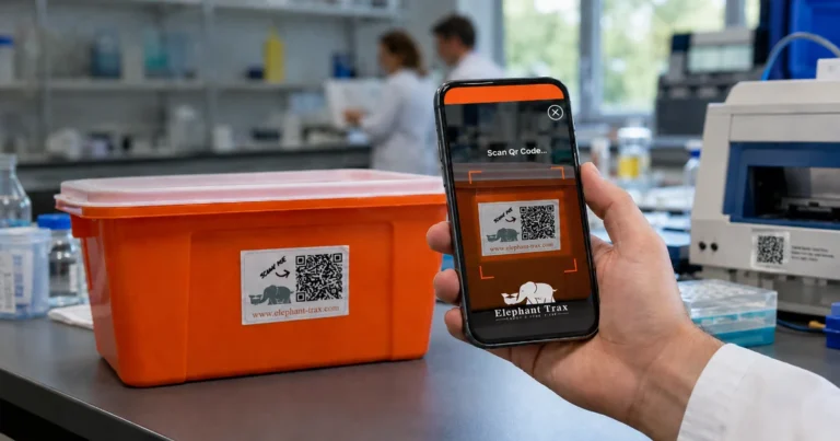 QR Codes for lab asset tracking