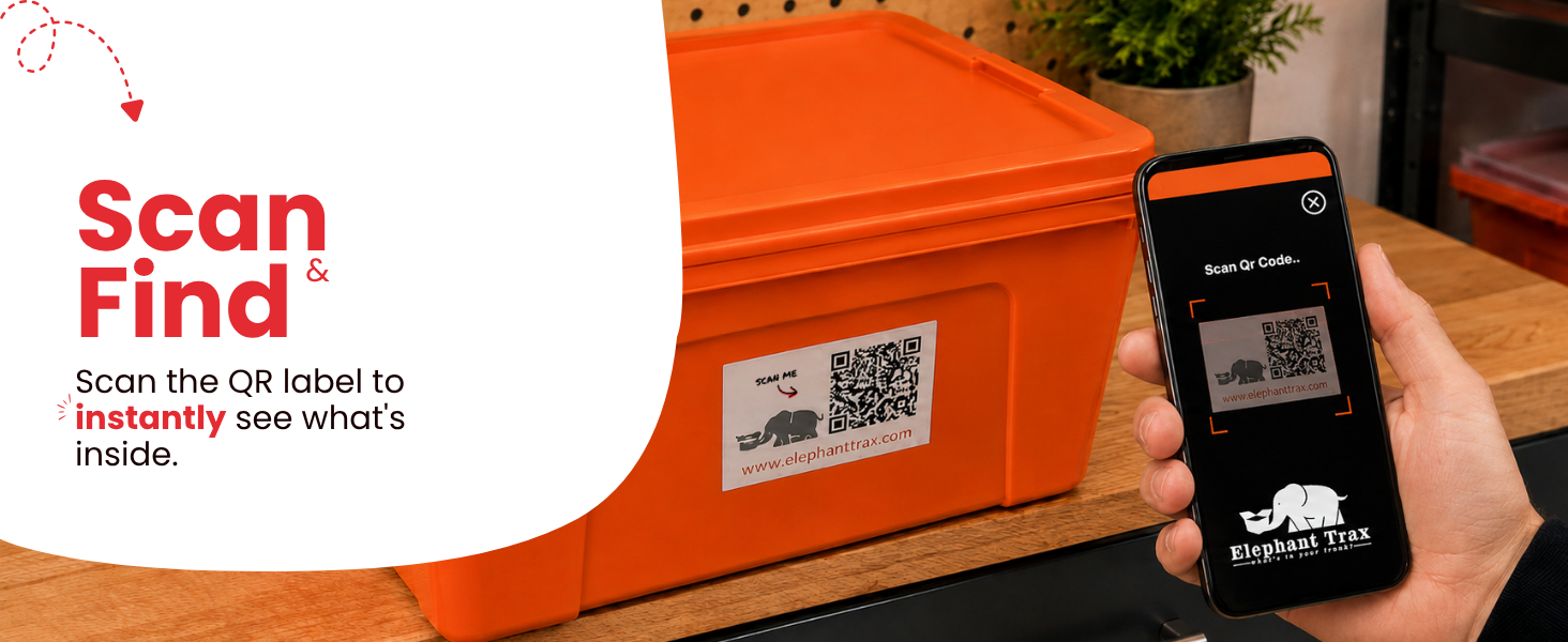 scan and find items