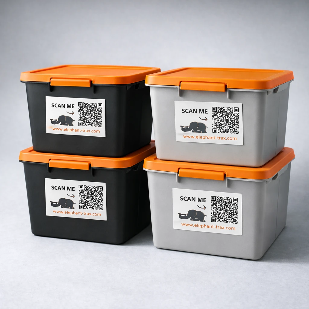 scan qr code with elephant trax