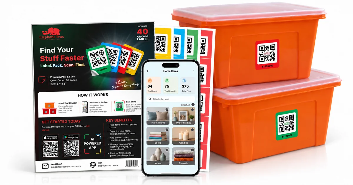smart QR Label Tracking
